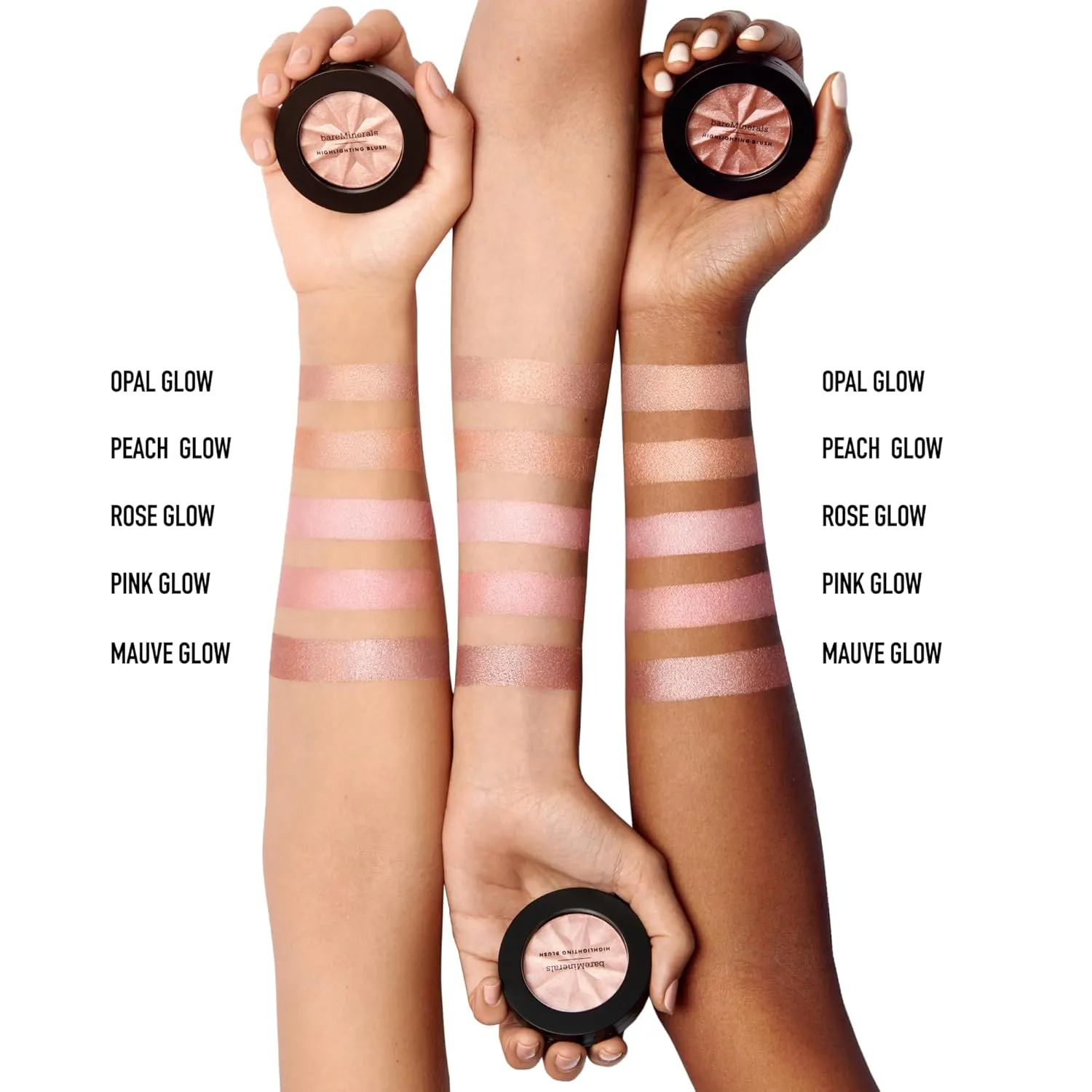 bareMinerals Gen Nude Highlighting Blush, 2-in-1 Blush   Highlighter Hybrid, Silky Blendable Makeup, All-Day Wear, Talc Free, Vegan