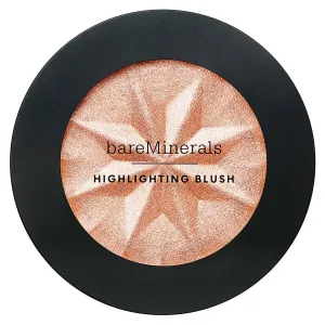 bareMinerals Gen Nude Highlighting Blush, 2-in-1 Blush   Highlighter Hybrid, Silky Blendable Makeup, All-Day Wear, Talc Free, Vegan