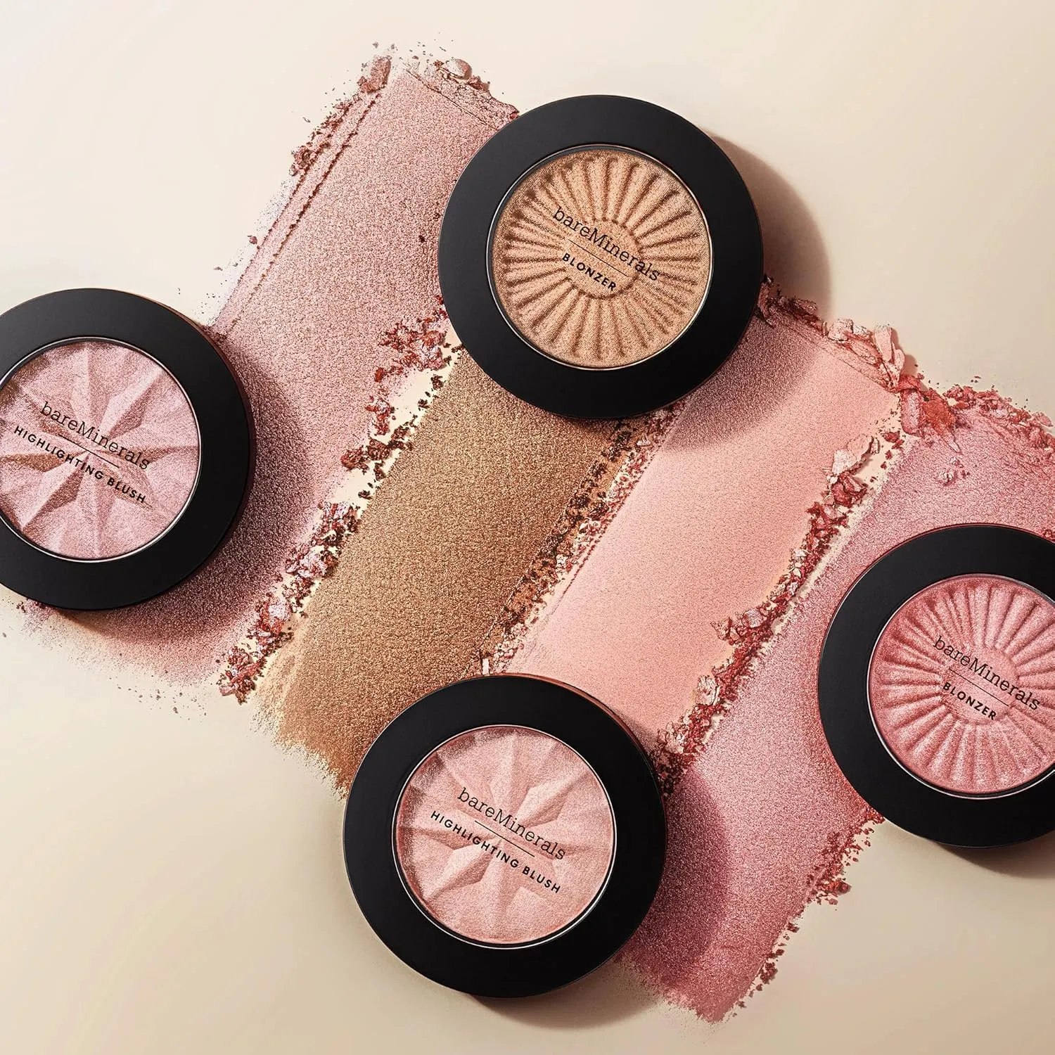 bareMinerals Gen Nude Highlighting Blush, 2-in-1 Blush   Highlighter Hybrid, Silky Blendable Makeup, All-Day Wear, Talc Free, Vegan