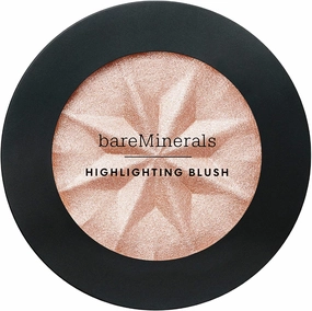 bareMinerals Gen Nude Highlighting Blush, 2-in-1 Blush   Highlighter Hybrid, Silky Blendable Makeup, All-Day Wear, Talc Free, Vegan
