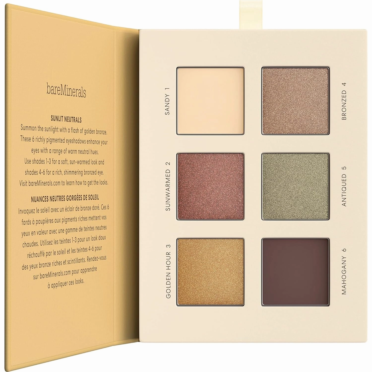 bareMinerals Mineralist Eyeshadow Palette, Six Richly Pigmented   Blendable Shades, Talc-Free Eye Shadow Palette Makeup, Vegan