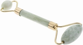 barenx Natural Himalayan Jade Stone Facial Massager for Puffiness Wrinkles
