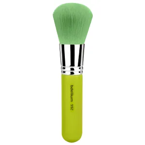 Bdellium Tools Professional Makeup Brush - Green Bambu Series 992 Bronzer - With Soft Synthetic Fibers, For Application of Bronzer (Green, 1pc)