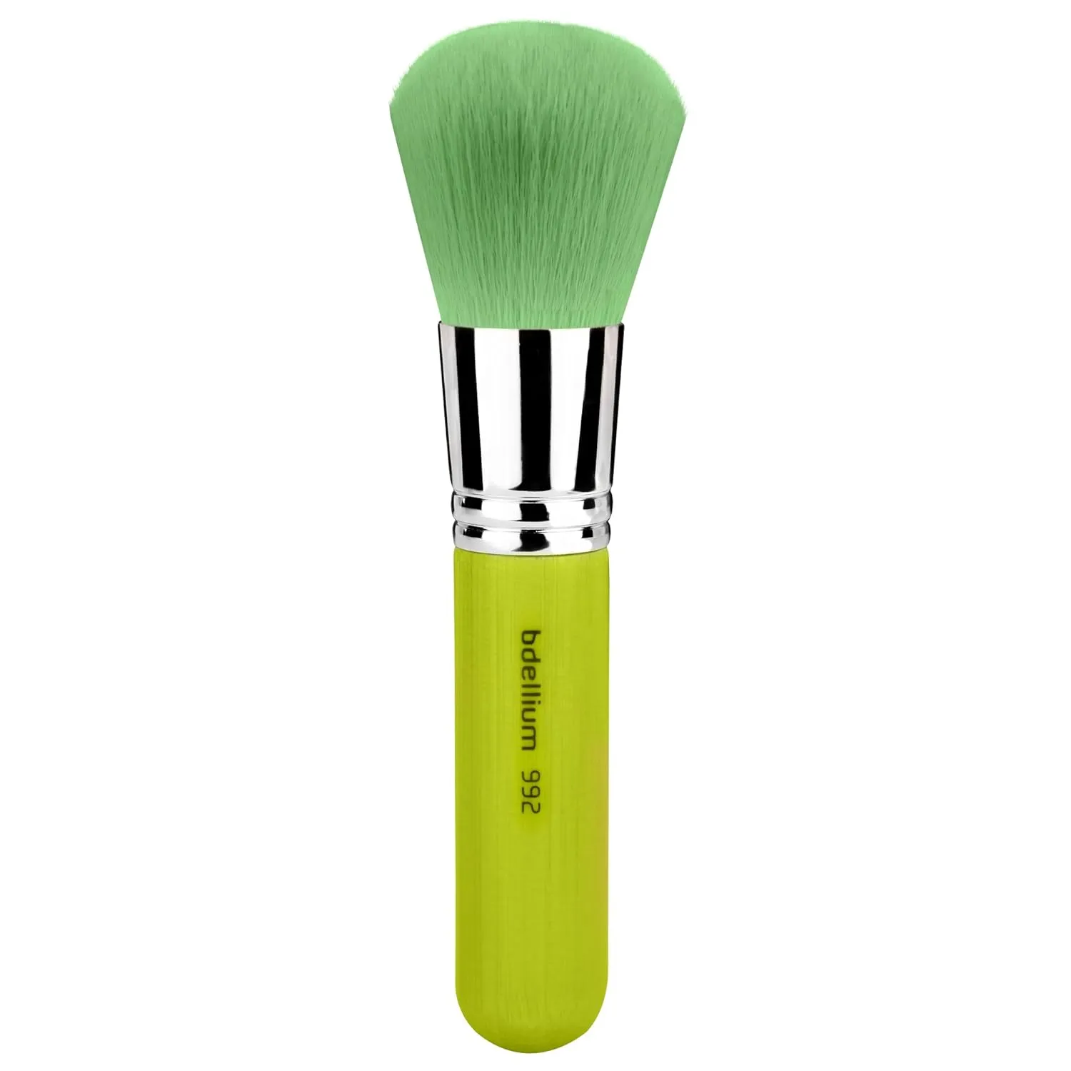 Bdellium Tools Professional Makeup Brush - Green Bambu Series 992 Bronzer - With Soft Synthetic Fibers, For Application of Bronzer (Green, 1pc)