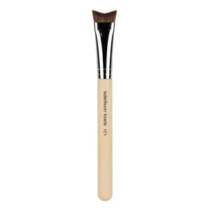 Bdellium Tools Professional Makeup Brush - Special FX Series 145 Inverted Smudge - With Soft Synthetic Fibers, For Smudge Effects on the Eye Line (Bamboo, 1pc)