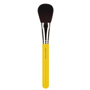 Bdellium Tools Professional Makeup Brush - Studio Series 980 Large Natural Powder - With Soft Synthetic Fibers, For Airbrushed Finish (Yellow, 1pc)