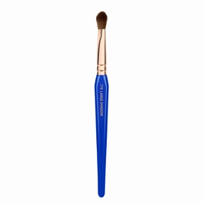 Bdellium Tools Professional Makeup Brush - Golden Triangle 778 Large Shadow - With All Vegan and Soft Synthetic Fibers, For Applying Shadow (Blue, 1pc)