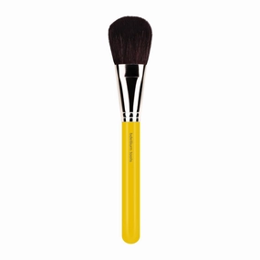 Bdellium Tools Professional Makeup Brush - Studio Series 975 Mixed Powder - With Soft Synthetic Fibers, For Powder Application (Yellow, 1pc)