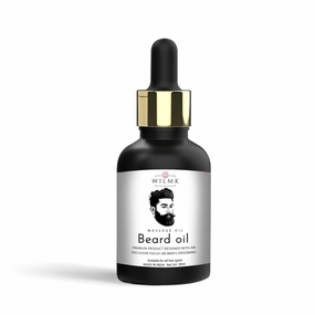Beard and Hair Growth Oil for faster beard growth and thicker looking beard | Natural Actives Only | No Harmful Chemicals | Beard Oil for Patchy and Uneven | Clinically Tested | Non Sticky, 30ml, 1.01 Fl Oz