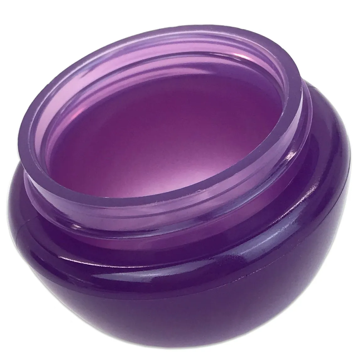 Beauticom® 10G/10ML (48 Pieces, Dark Purple) Frosted Container Jars with Inner Liner for Scrubs, Oils, Salves, Creams, Lotions, Makeup Cosmetics, Nail Accessories, Beauty Aids - BPA Free