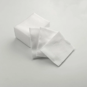 Beauty Good Unbleached Natural Soft Lint Free Square Facial Makeup Cotton Pads