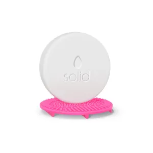 Beautyblender® | Blendercleanser® Solid Lavender Makeup Sponge & Brush Cleanser   Silicone Scrub Mat, Cleansing Tool & Scented Makeup Sponge Cleaner, Vegan, Cruelty Free, Made in the USA, 1 oz