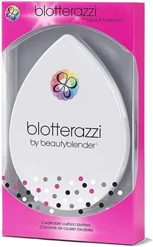 Beautyblender® | Blotterazzi® Original Reusable Makeup Blotting Sponge, Includes Mirrored Compact, Re-Texturize Makeup, Absorb Excess Oil and Shine