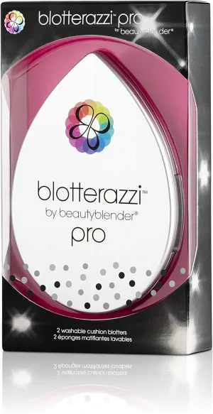 Beautyblender® | Blotterazzi® Pro Reusable Makeup Blotting Sponge, Includes Mirrored Compact, Re-Texturize Makeup, Absorb Excess Oil and Shine