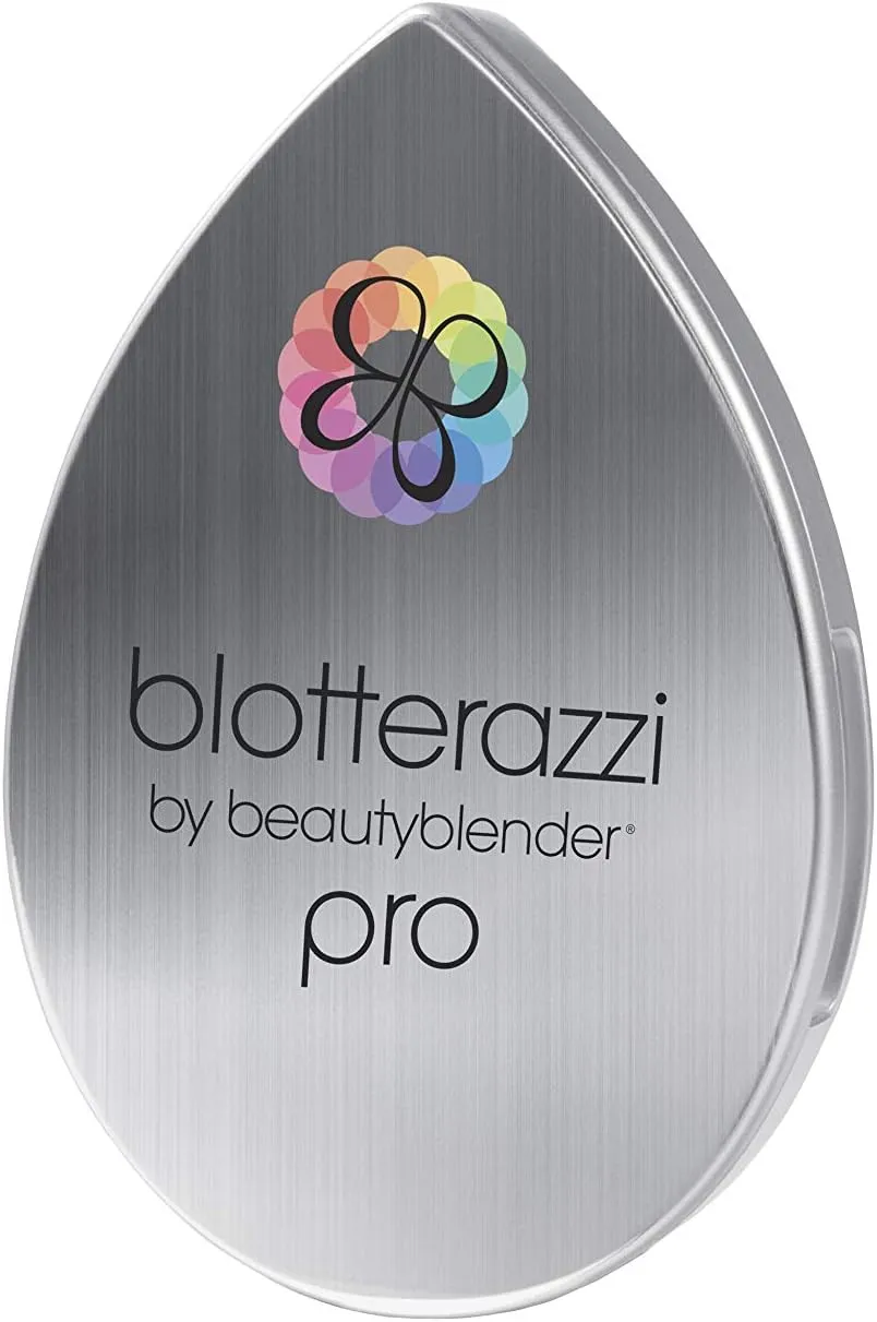 Beautyblender® | Blotterazzi® Pro Reusable Makeup Blotting Sponge, Includes Mirrored Compact, Re-Texturize Makeup, Absorb Excess Oil and Shine