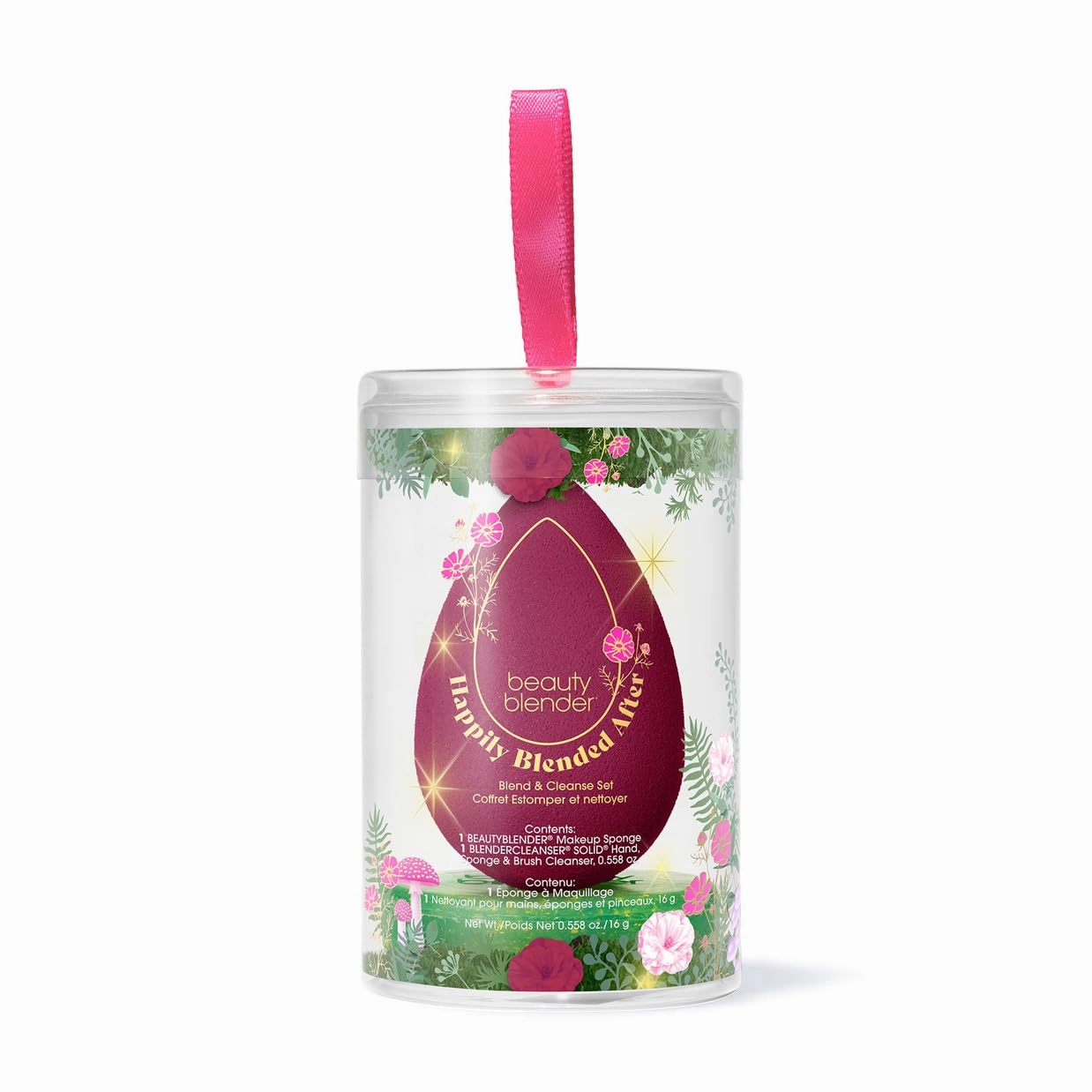 Beautyblender® | Happily Blended After 2-Piece Blend & Cleanse Set, Beauty Blender Makeup Sponge, Blend Liquid Foundation, Powders and Creams, Streak Free Application, Vegan, Cruelty Free, Made in USA