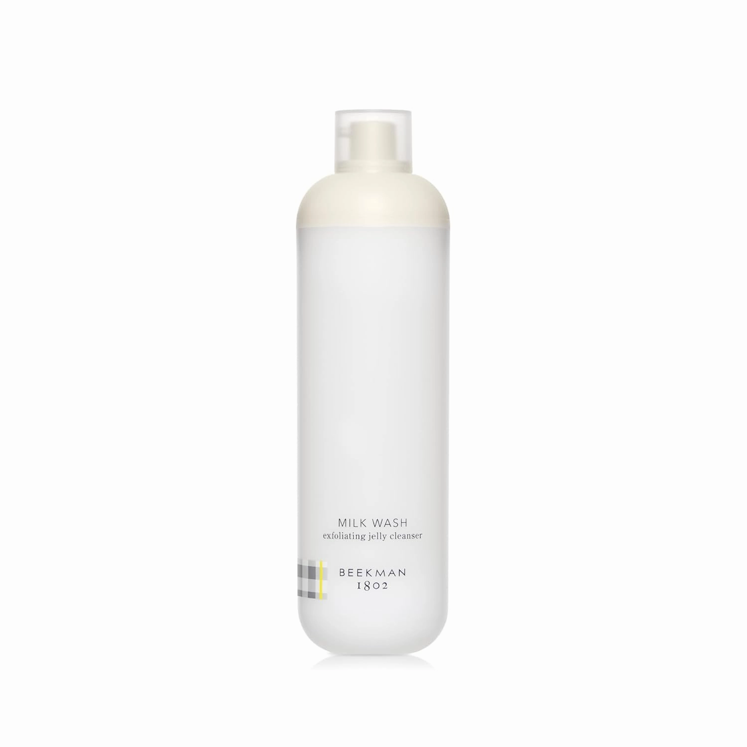 Beekman 1802 Milk Wash Exfoliating Jelly Face Cleanser - Fragrance Free - 5 oz - With Goat Milk   100% Natural AHAs & BHAs - Helps Control Oil & Exfoliates - Good for Sensitive Skin - Cruelty Free