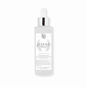 Belle & Beau Luxe Serene - Hyaluronic Acid & Rose Water Facial Serum 2.7 Fl Oz - Maintain Your Skin pH Balance, Reduce Redness, Excess Oil, Smooth Lines, and Moisturize