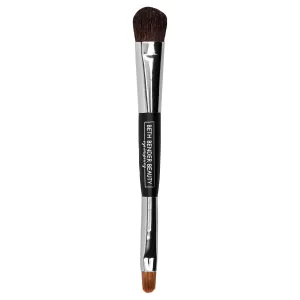 Beth Bender Beauty Double Ended Eyeliner and Eyeshadow Brush - Double Sided Eye Makeup Applicators