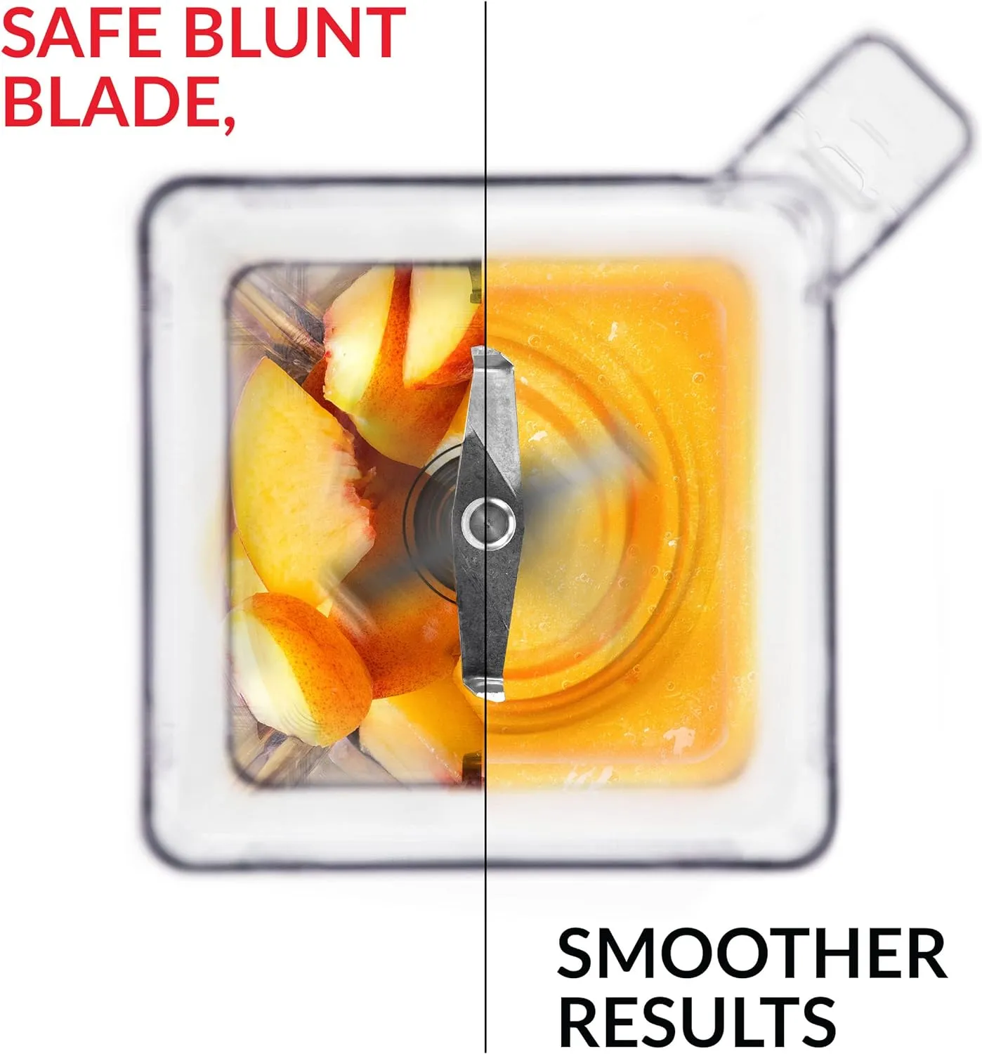 Blendtec 90 oz WildSide Jar, Commercial Grade - Five-Sided Replacement Blender Jar - Compatible with Blendtec Blenders - 36 oz Blending Capacity - Clear