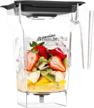 Blendtec Commercial FourSide Blender Jar | 2 Qt. with Vented Gripper Lid