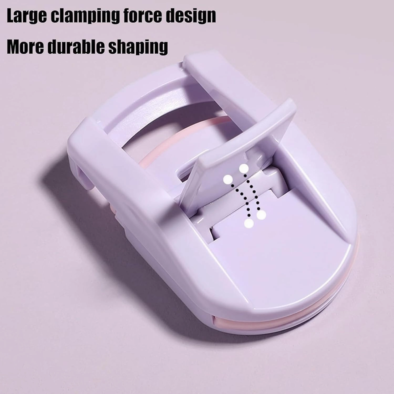 Blevora Eyelash Curler,Wide Angle Long Lasting Partial Professional Mini Eye Eyelash,Portable Plastic Travel Eyelash Curler,Gentle Lash Tool for Lifted Lashes