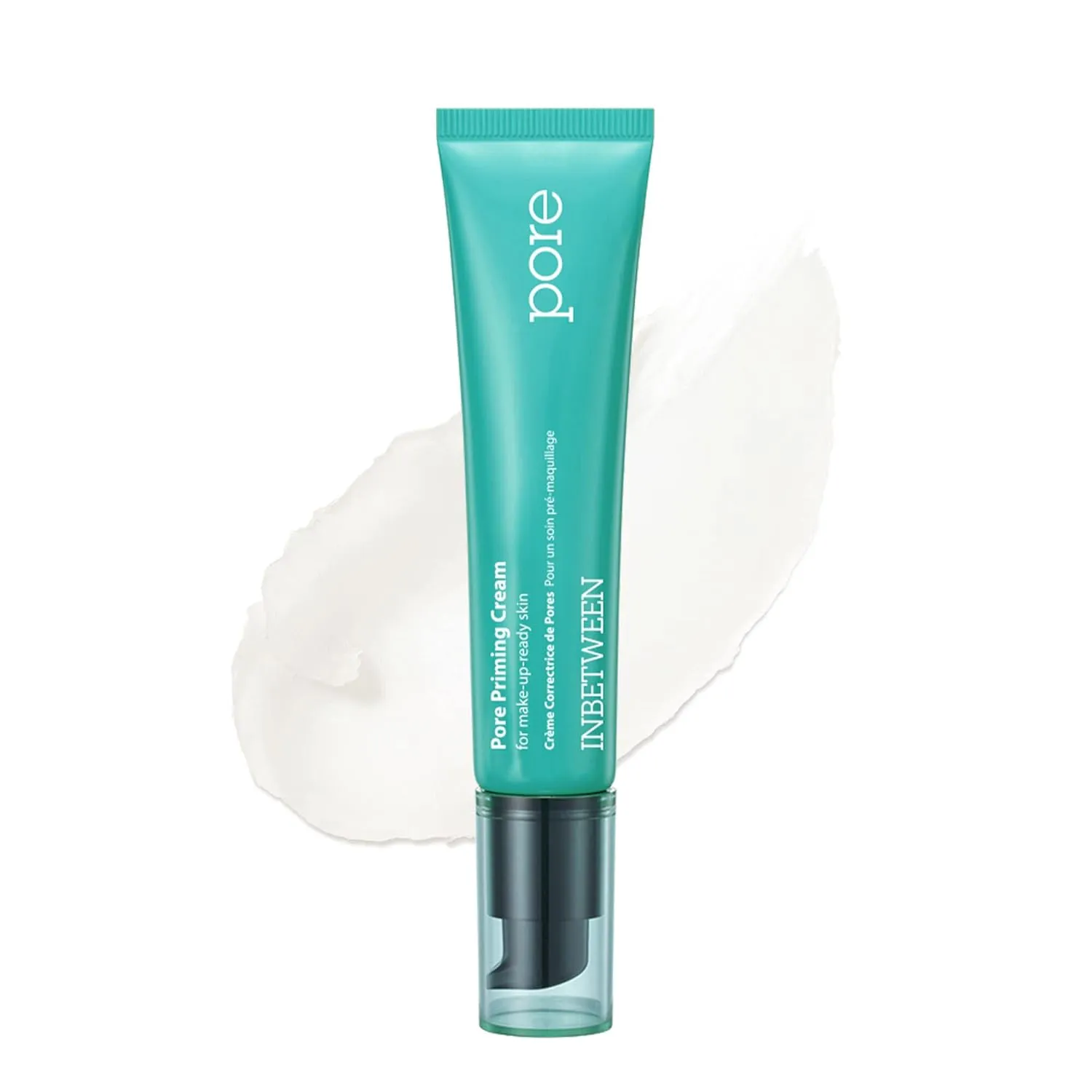 Blithe Inbetween Pore Priming Cream Matte Primer for Oily Skin Control, Calming Mugwort Cica & Green Tea Extract for Blemish Relief, Korean Makeup Pore Minimizer Primer with Mattifying Finish 1 Fl Oz
