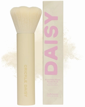 Bloom Baby Powder Brushes - Ultra-Soft Vegan Fibers, Foundation Blending Brush, Highlight Your Skin's Natural Beauty - Perfect for Makeup Powder Application, Blush, Vanilla Scented