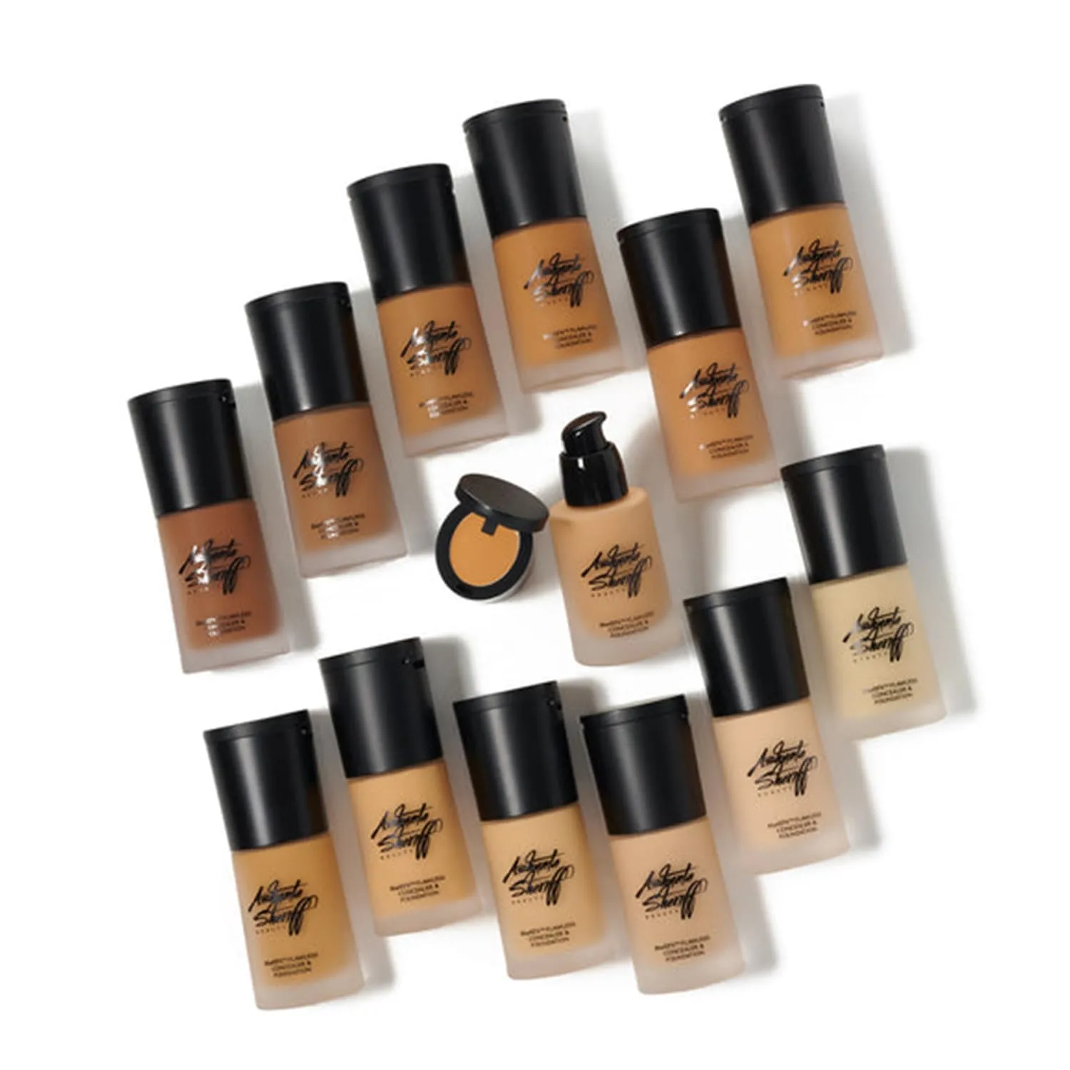 BlurEFX™ Flawless Concealer & Foundation Duo, Skin-Perfecting Radiance Meets Skincare, Paraben-Free, Cruelty Free, and Vegan-Friendly (Sandy Breeze, One Size)