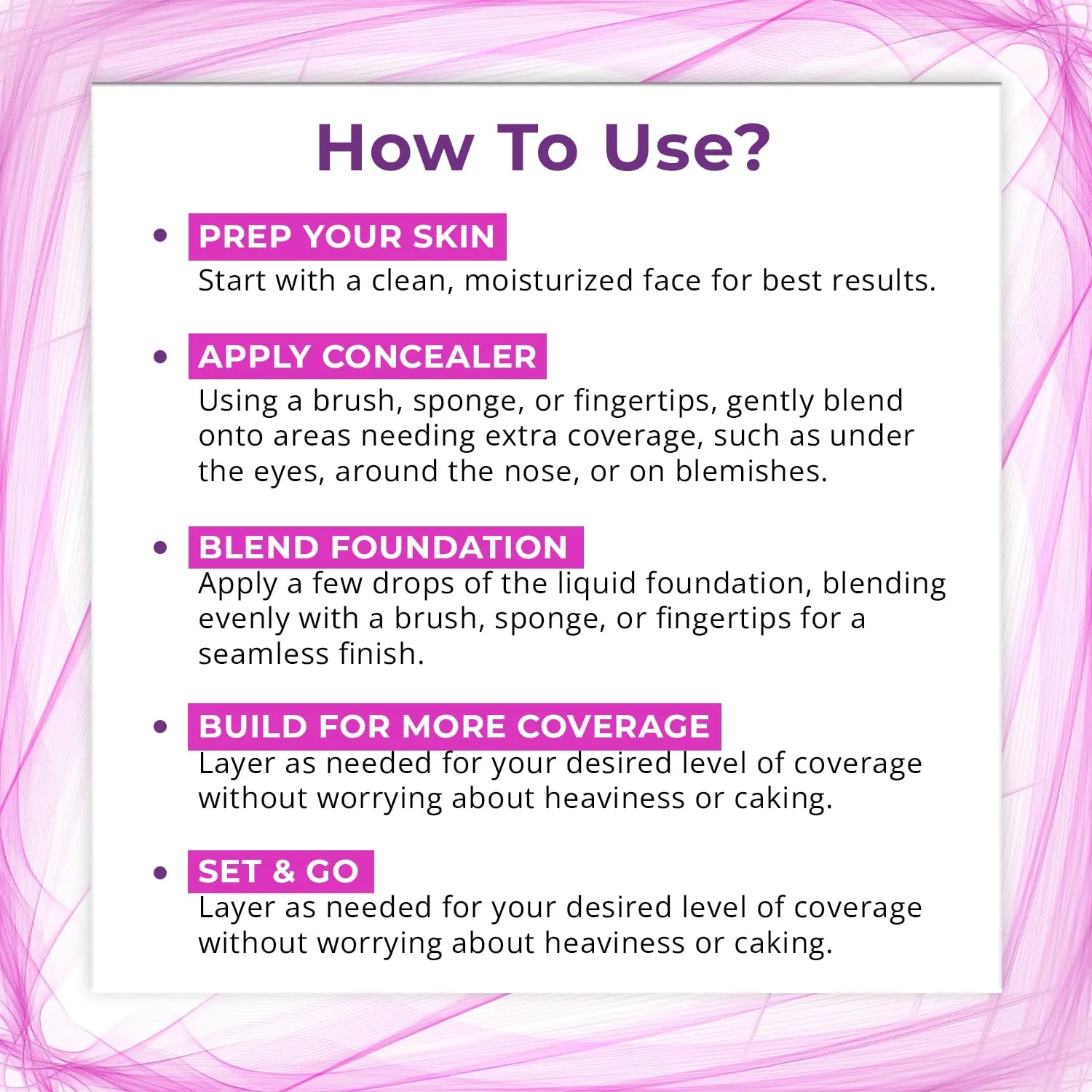 BlurEFX™ Flawless Concealer & Foundation Duo, Skin-Perfecting Radiance Meets Skincare, Paraben-Free, Cruelty Free, and Vegan-Friendly (Sandy Breeze, One Size)