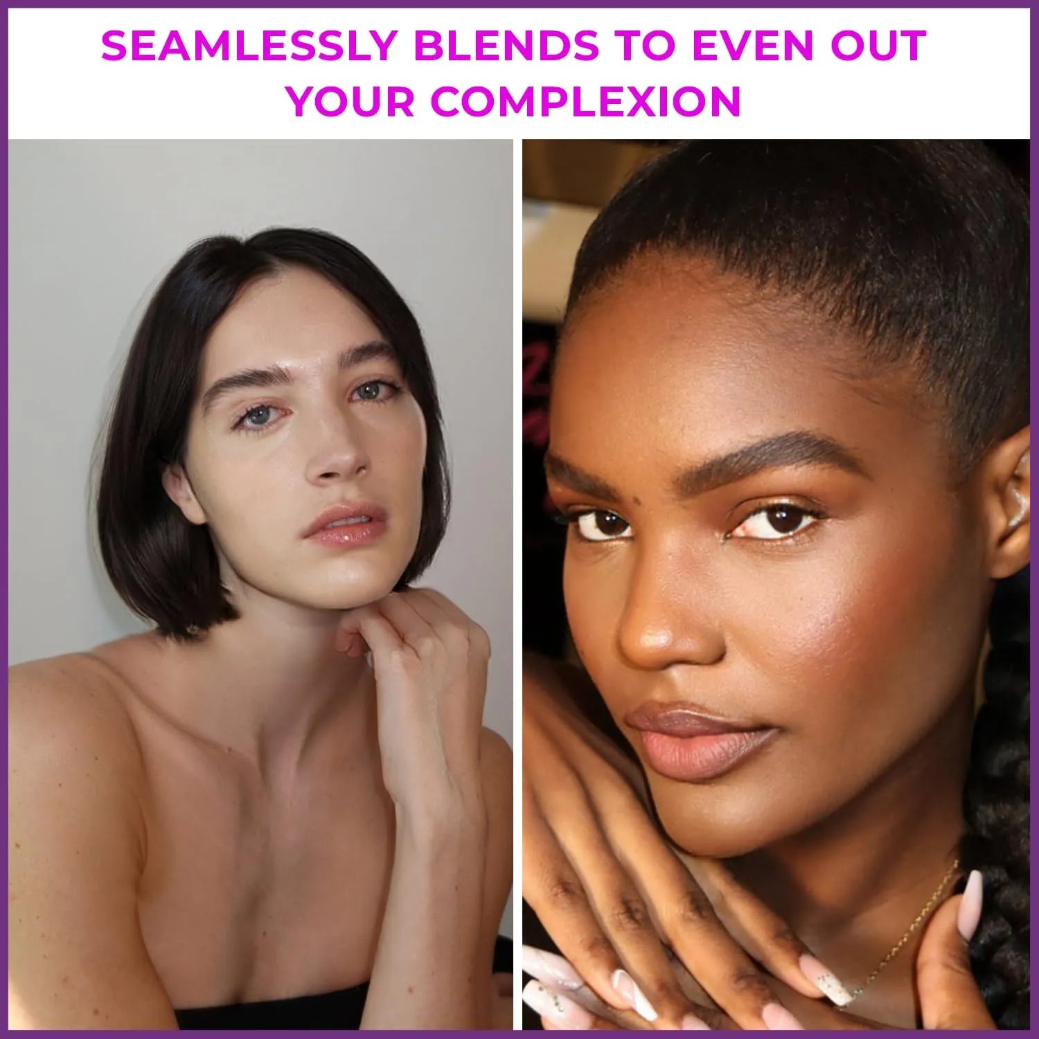 BlurEFX™ Flawless Concealer & Foundation Duo, Skin-Perfecting Radiance Meets Skincare, Paraben-Free, Cruelty Free, and Vegan-Friendly (Sandy Breeze, One Size)