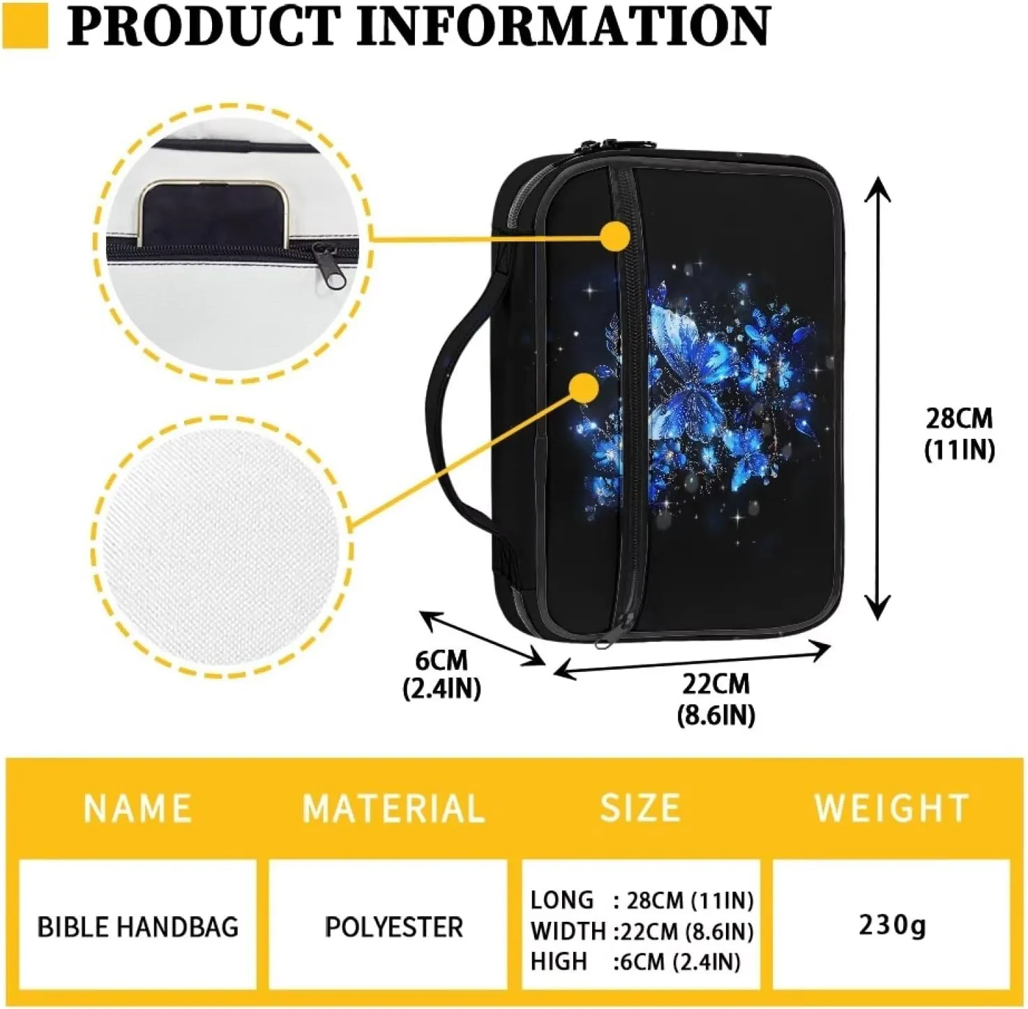 Book Covers for Bibles Bible Covers for Women Men with Pockets Bible Accessories Women Men