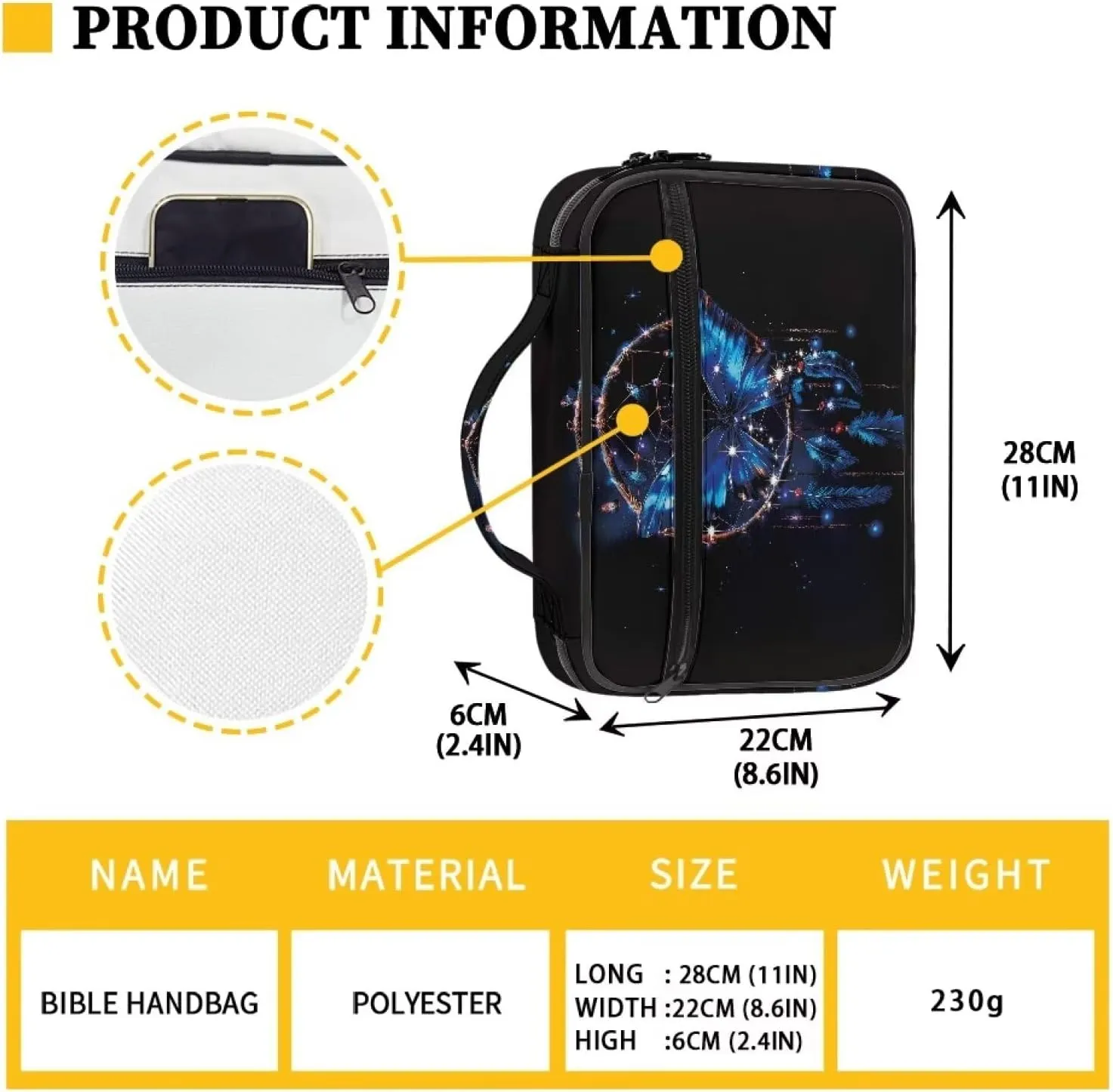 Book Covers for Bibles Bible Covers for Women Men with Pockets Bible Accessories Women Men