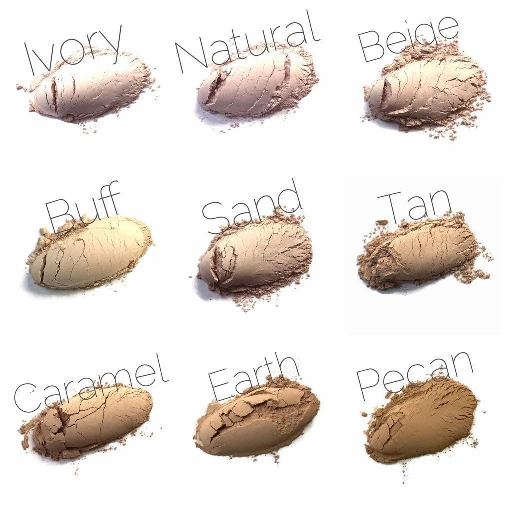 Buff Shade Light Golden Warm Vegan Mineral Foundation