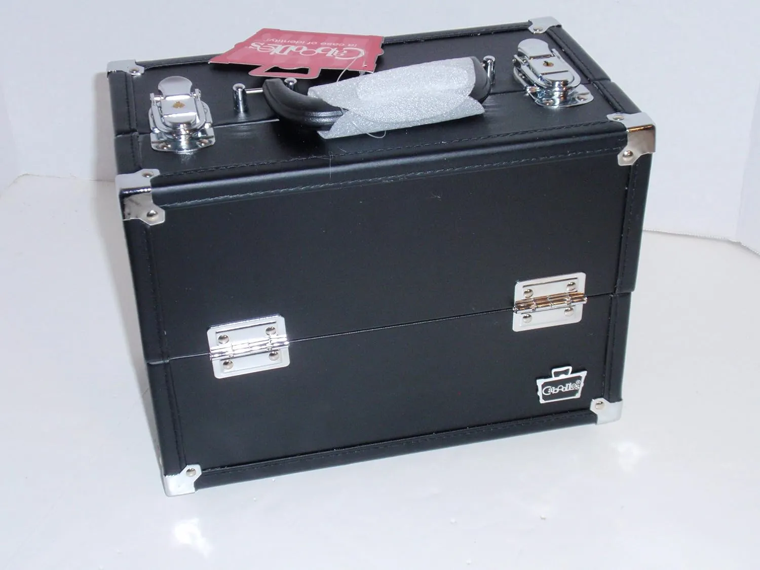 Caboodles Steppin' Out Makeup Train Case (Black)