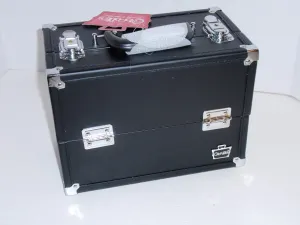 Caboodles Steppin' Out Makeup Train Case (Black)