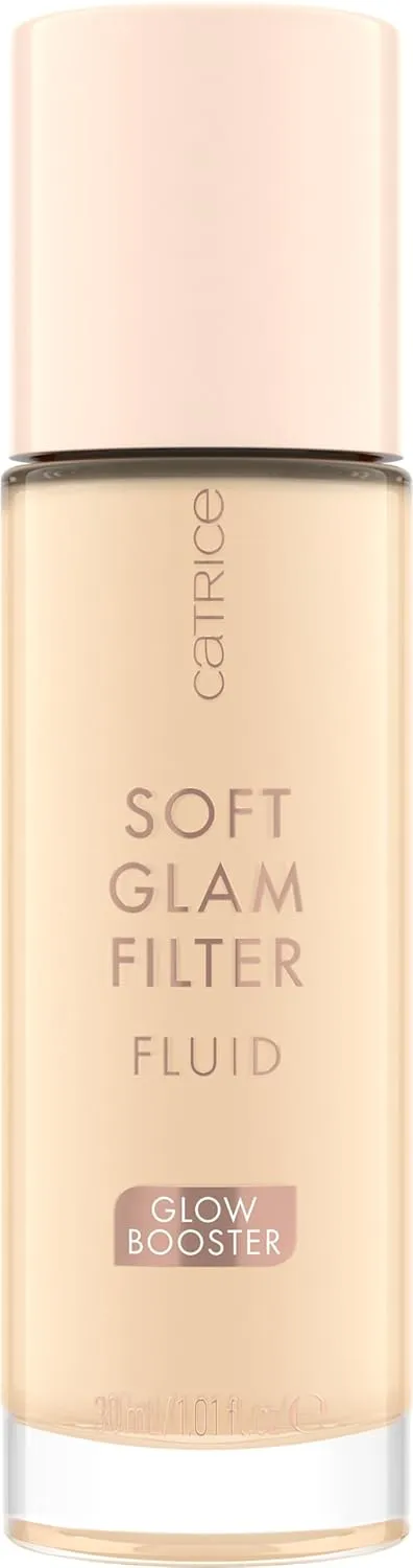Catrice | Soft Glam Filter Fluid | Luminous Make Up Base & Highlighter for Radiant Complexion | With Vitamin E & Squalene | Vegan & Cruelty Free (02 | Fair)
