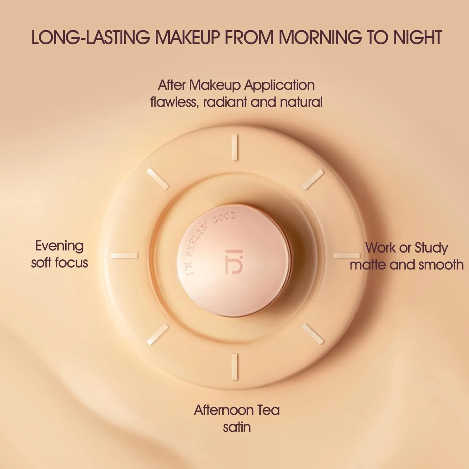 Cellglow Lasting Cream Foundation Makeup, For light fair medium skin with Buildable Medium to Full Coverage, Skincare Makeup Hybrid, Lightweight and Nourishing Formula, Radiant Finish, Vegan