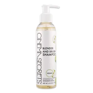 Cinema Secrets Vegan Makeup Brush Cleaner - Sponge & Makeup Brush Shampoo for Deep Cleansing - Removes Build-Up & Stains - Gentle & Cruelty-Free Beauty Tools Accessories