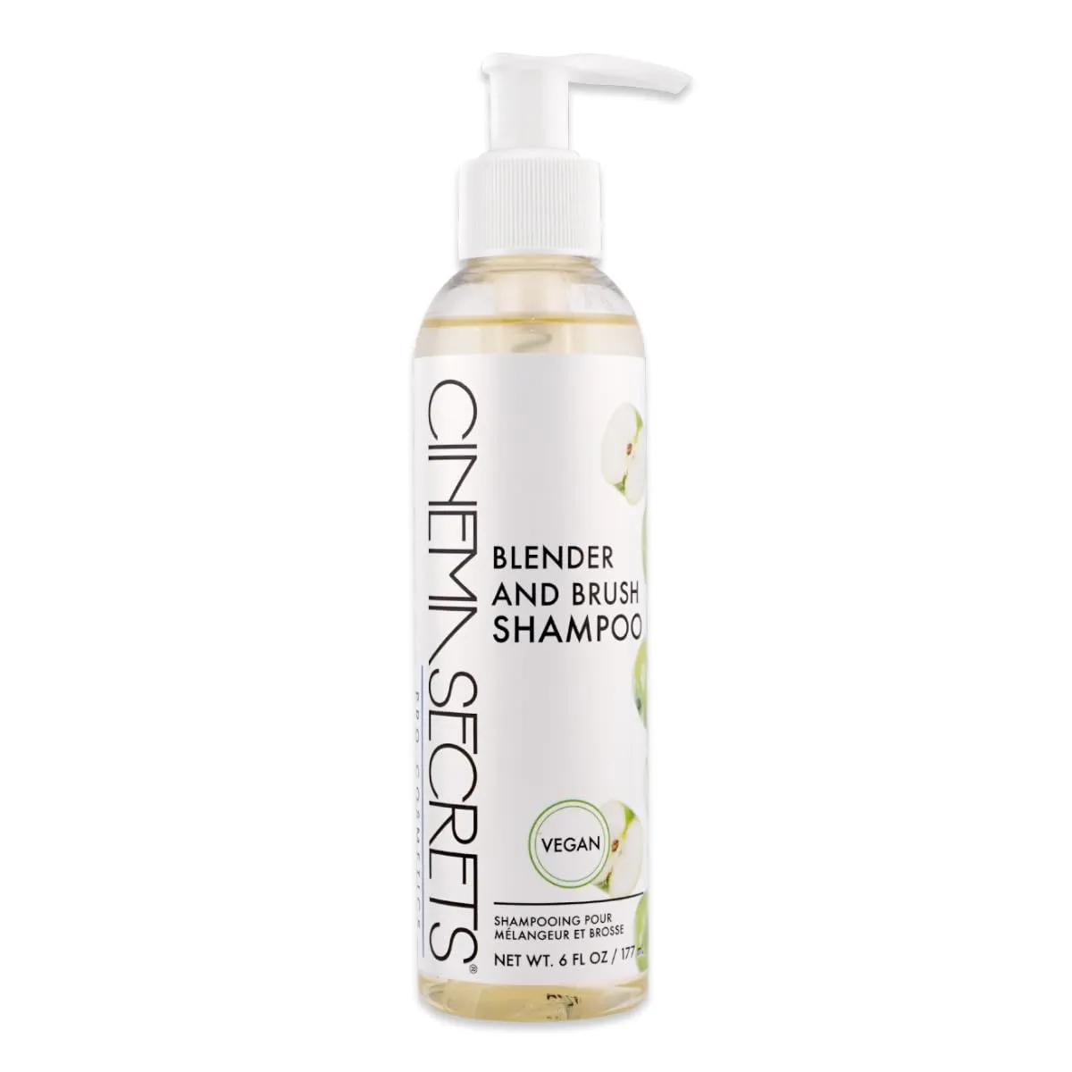 Cinema Secrets Vegan Makeup Brush Cleaner - Sponge & Makeup Brush Shampoo for Deep Cleansing - Removes Build-Up & Stains - Gentle & Cruelty-Free Beauty Tools Accessories