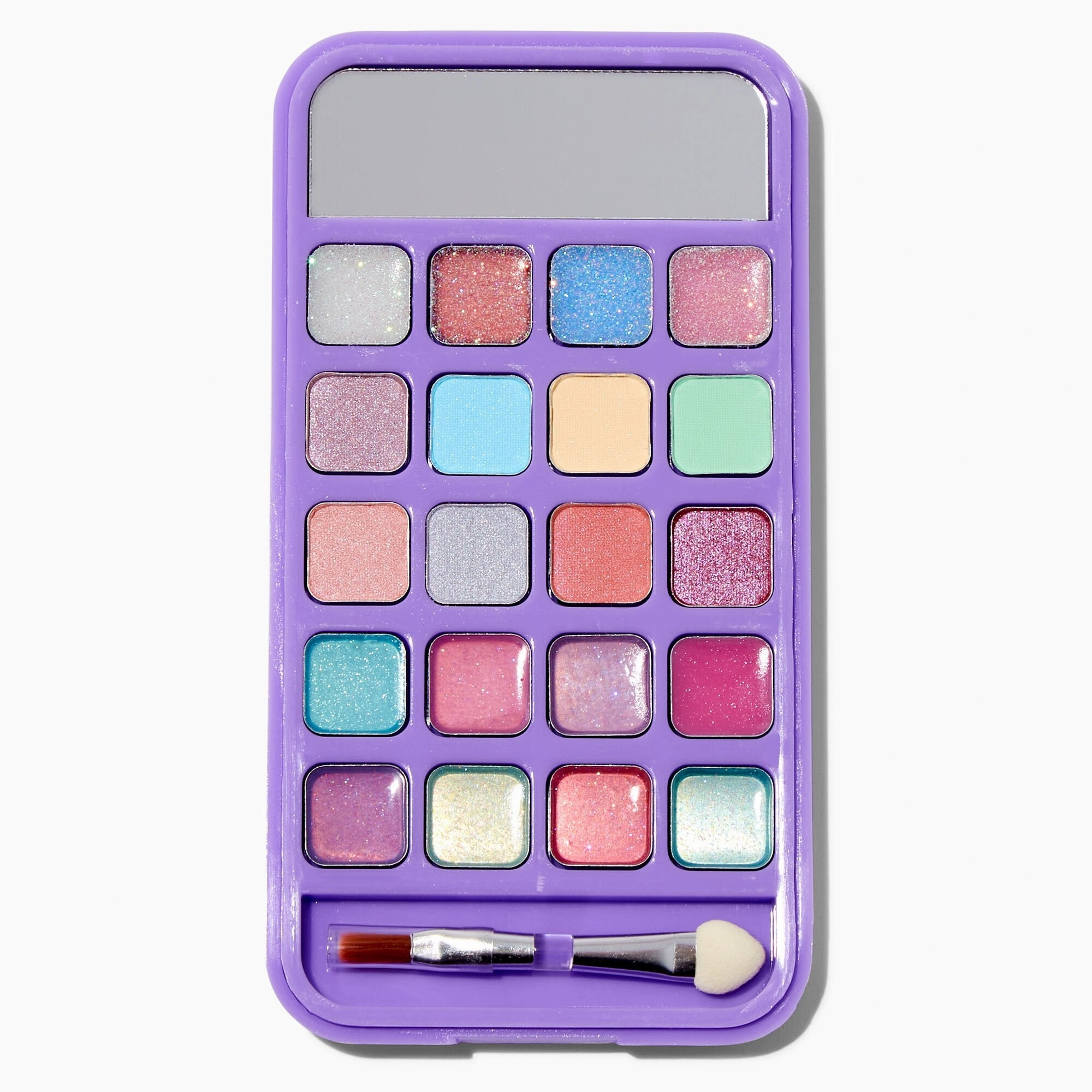 Claire's Puffy Candy Bling Cellphone Makeup Palette