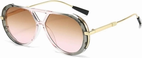 Classic Metal Retro Oval Sunglasses Women Men Vintage Style Sun Glasses Fashion Eyewear Uv400 Shades