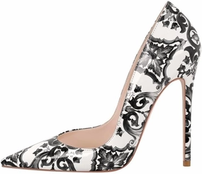 Closed Toe Heels for Women Pointed Toe Stiletto Heels Pumps Wedding Bridal Party Dress Shoes