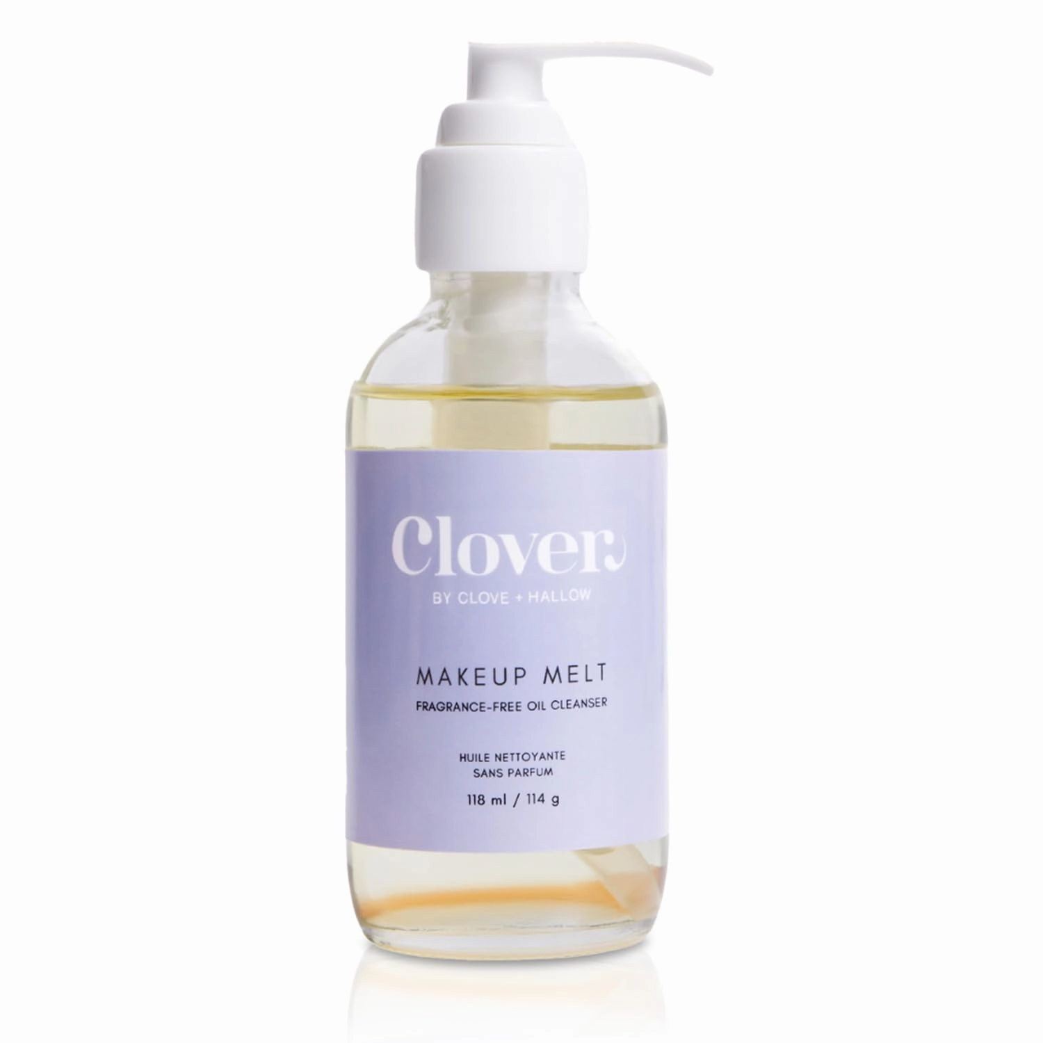 Clover Makeup Melt Milky Cleansing Oil | Gentle Makeup Removal, Skin-Friendly Formula and Residue-Free Rinse | Cruelty-Free & Vegan Face Oil - 118 ml