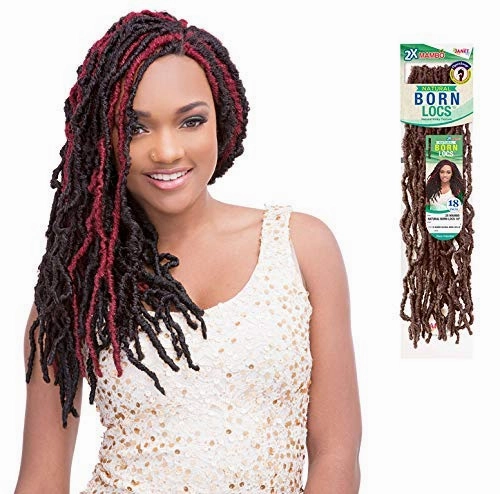 Collection Braids 2X MAMBO NATURAL BORN LOCS 18" (6-Pack, 4)
