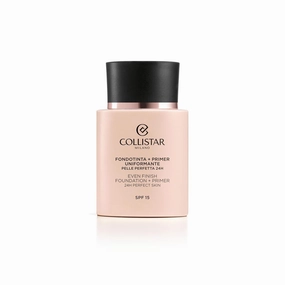 Collistar Even Finish Foundation Plus Primer 24h Perfect Skin Spf15 04 Cookie 35ml