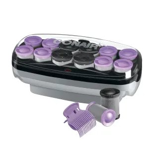 Conair Hot Rollers Hair Curlers for Long, Medium and All Hair | Heated Rollers with Roller Clips Included | 1 1/2-inch and 1 3/4 inch Rollers | Amazon Exclusive
