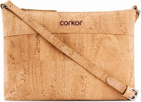 Cork Purse – Cork Handbags for Women, Vegan Crossbody Bag Cruelty Free Black Color