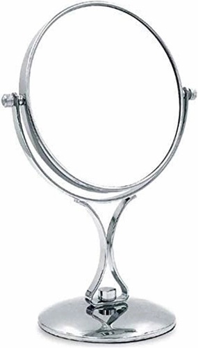 Cosmetic Mirror Makeup Vanity Mirror,Desktop 3X Magnification Beauty Mirror Two-Sided Cosmetic Mirror 360° Swivel Bathroom Mirror Little Mirror