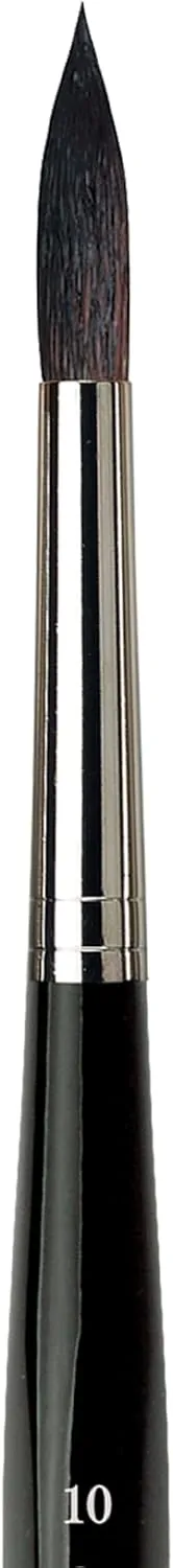 da Vinci 5598-10 Watercolor Series 5598 Casaneo Paint Brush, Round New Wave Syntheticsl, Size 10